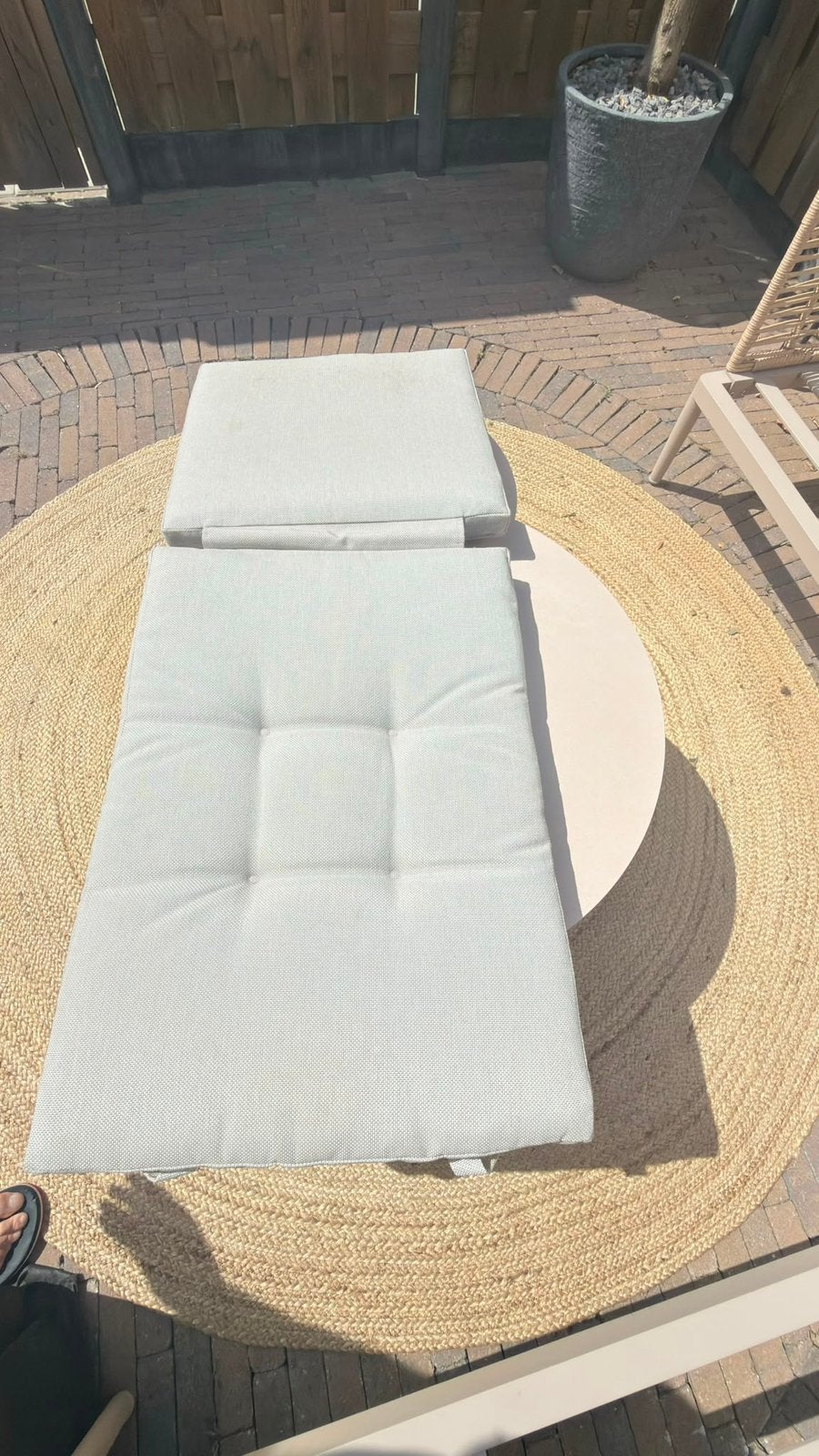 4x Nieuwe Life Tuinkussens BuitenHof Tuinmeubelen, Tuin en Terras, Verzenden, Zo goed als nieuw