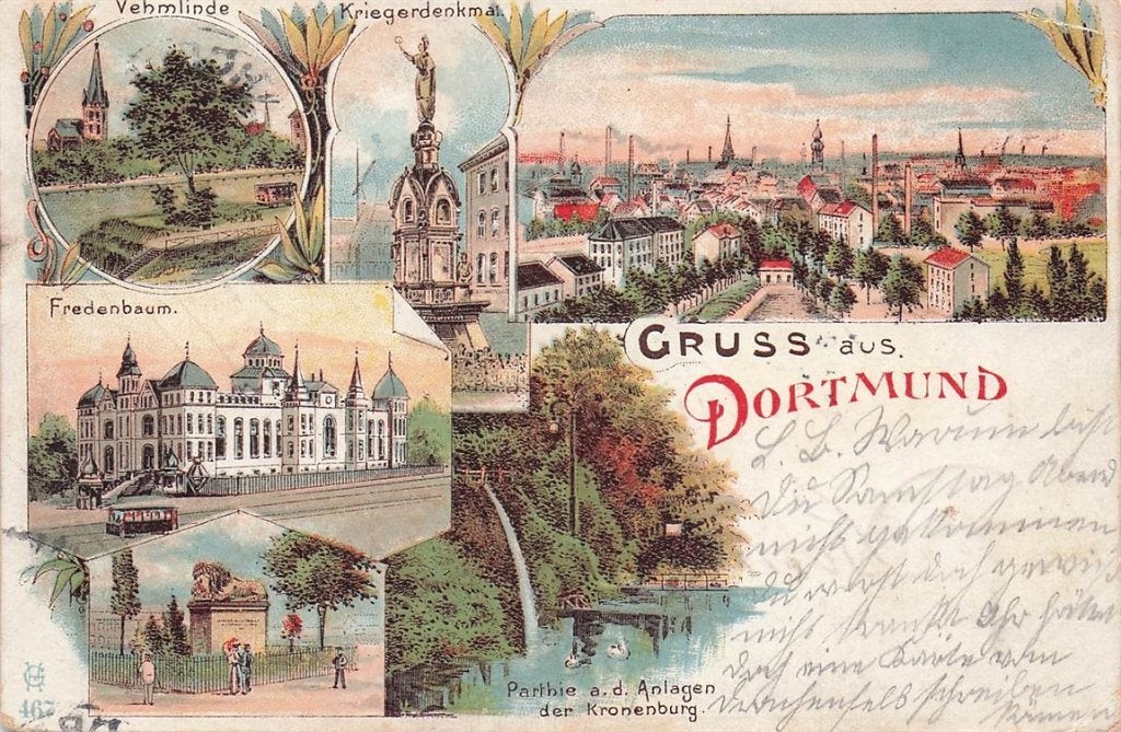 702-352-017 Dortmund, Verzenden, Voor 1920, Duitsland