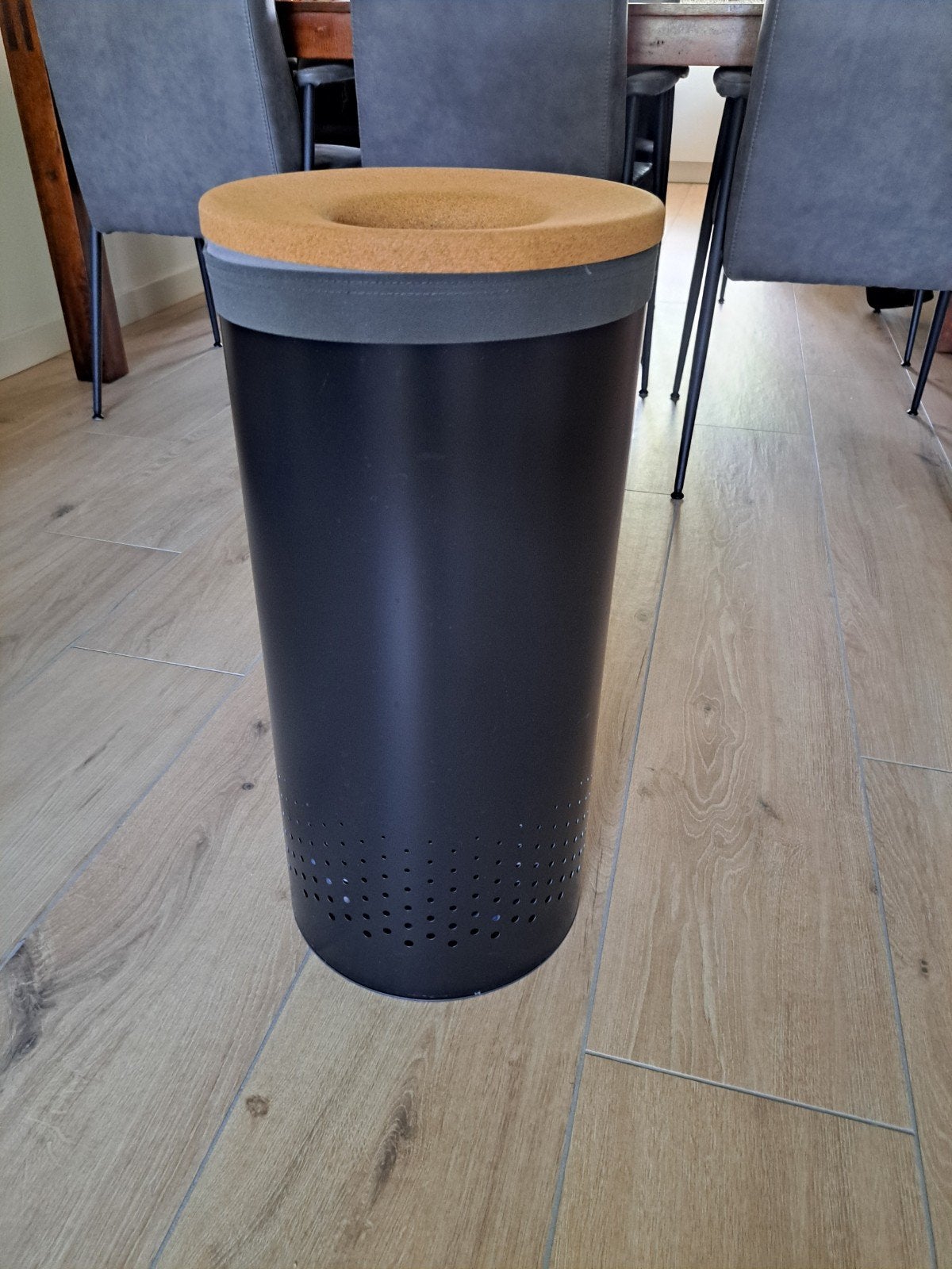 Brabantia wasmand mat zwart, Ophalen of Verzenden, Zo goed als nieuw, Overige materialen, 50 – 75