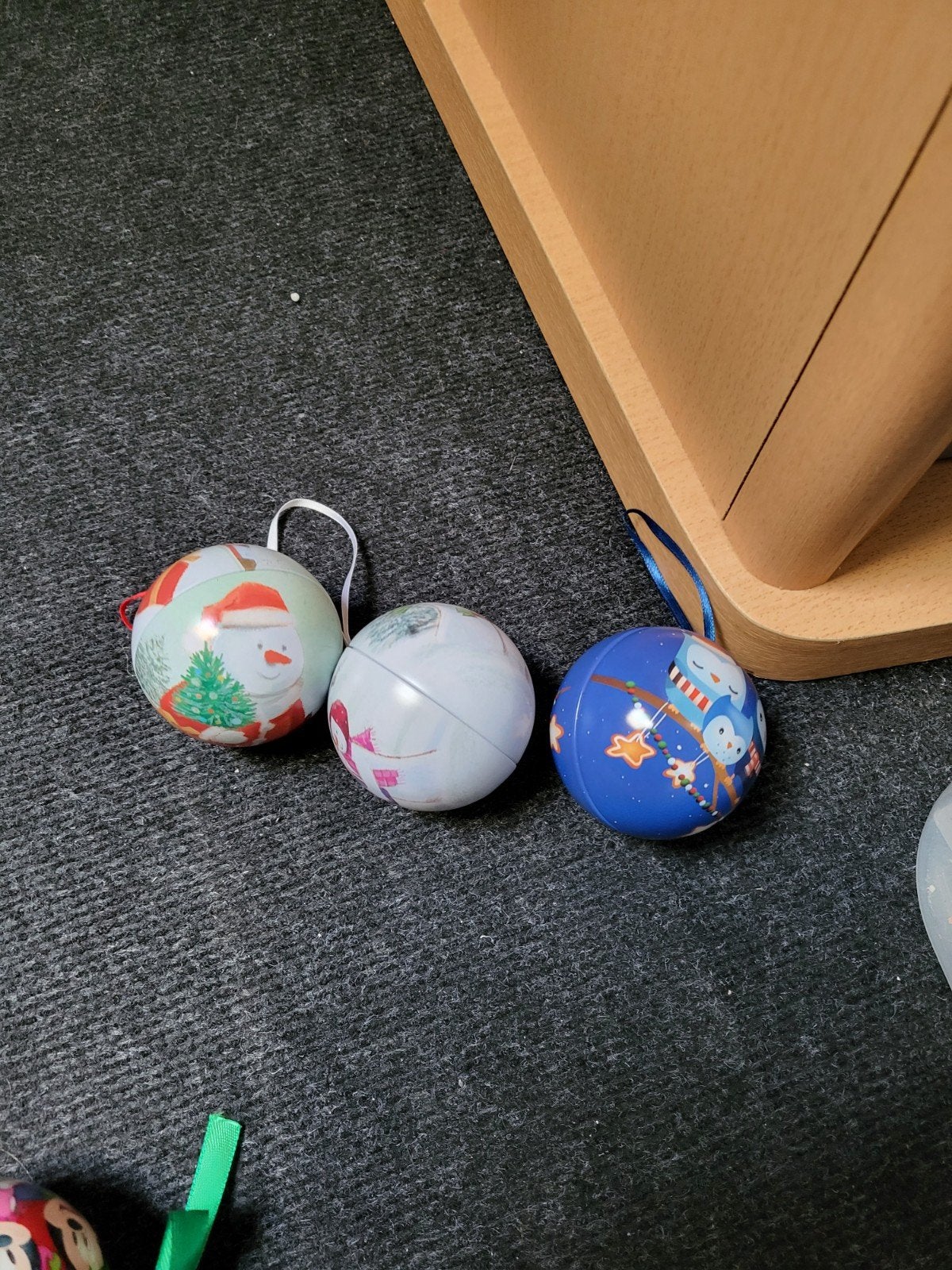 3 hervulbare kerstballen kerst, Ophalen of Verzenden