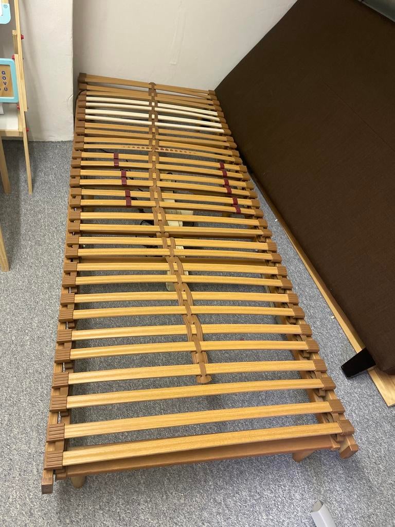 elektrische lattenbodem, Ophalen, 90 cm, Eenpersoons, 210 cm
