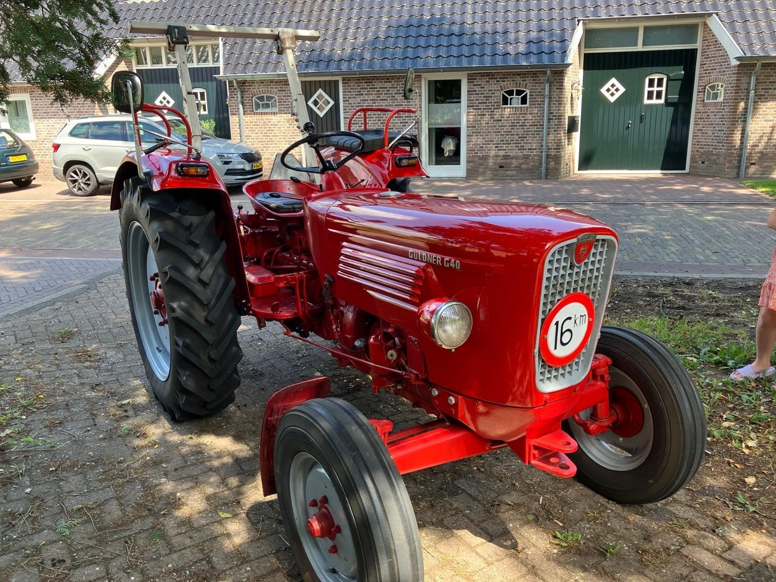 Guldner G40 Oldtimer Trekker, Ophalen, Oldtimer, Tot 80 Pk