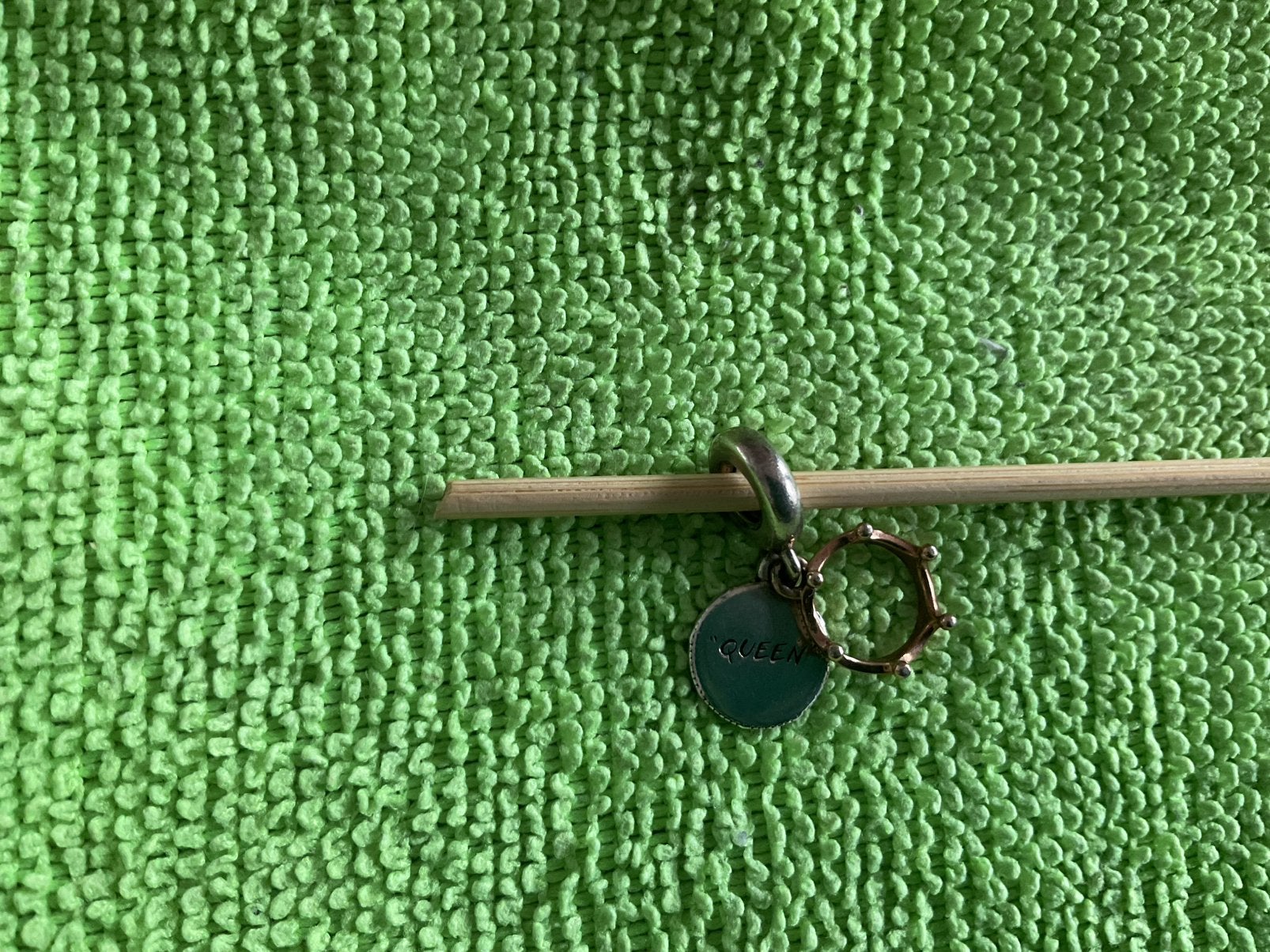 Pandora Bedel Hangende Kroon, Ophalen of Verzenden, Zo goed als nieuw, Zilver, Pandora