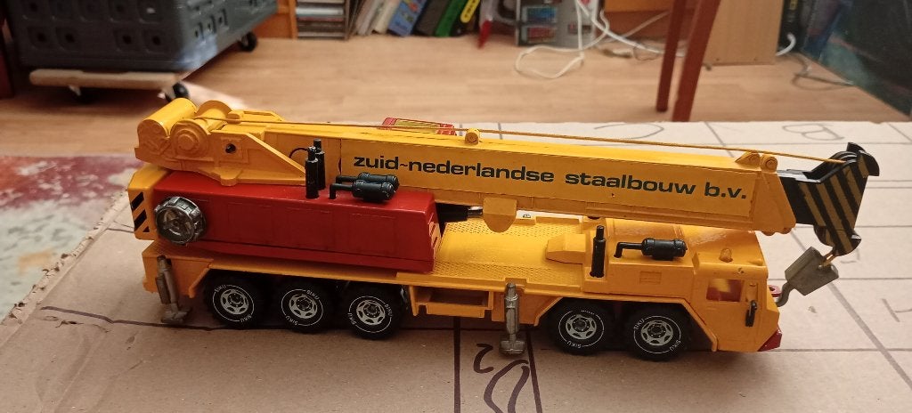 Siku 4010  kraanwagen zuid-Nederlandse staalbouw b.v.€12,50, Ophalen, Gebruikt, Bus of Vrachtwagen, SIKU