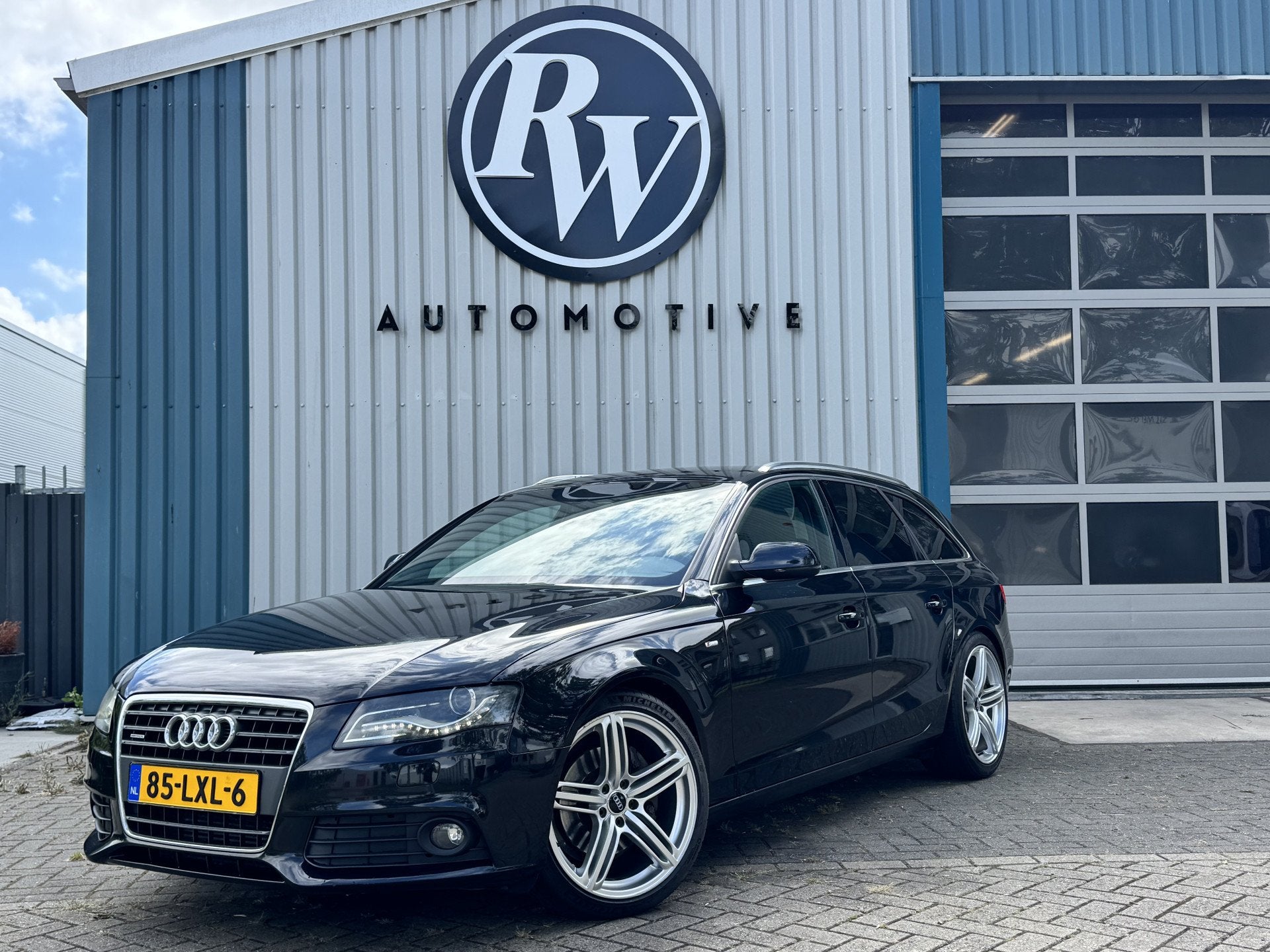 Audi A4 Avant 2.0 TFSI quattro S-Line Xenon/Leder/19''Kettin, Auto's, Audi, Euro 5, Gebruikt, Zwart, 4 cilinders