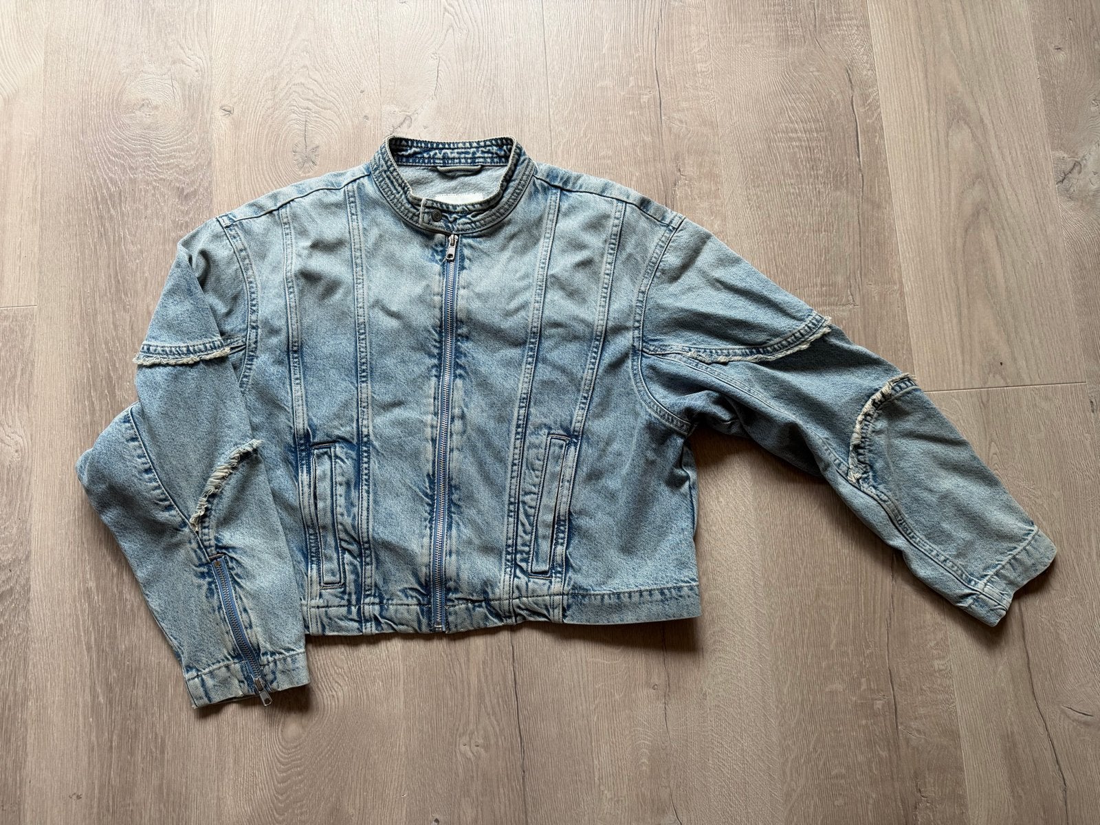 C&A Dames Spijkerjasje Maat L - Zo goed als nieuw, Ophalen of Verzenden, Zo goed als nieuw, Maat 42/44 (L), Blauw