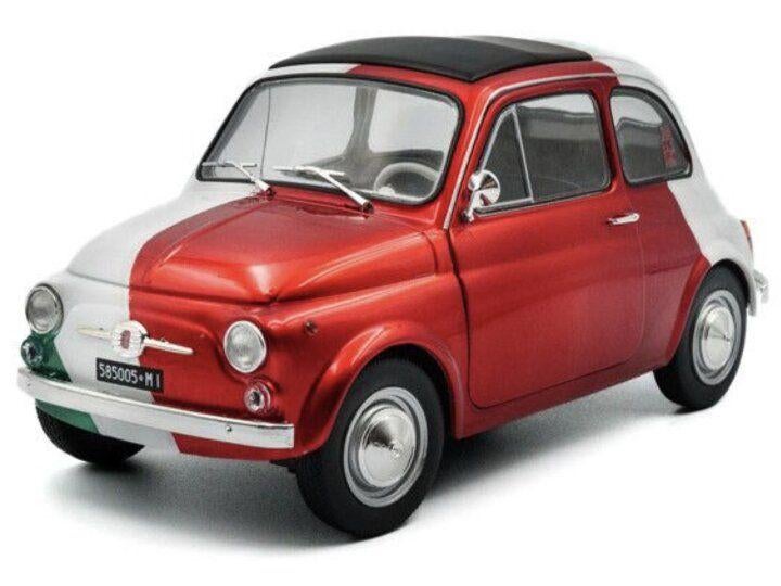 Solido Fiat 500 Tribute to Italia 1965 – 1:18, Ophalen of Verzenden, Nieuw, Auto, Solido
