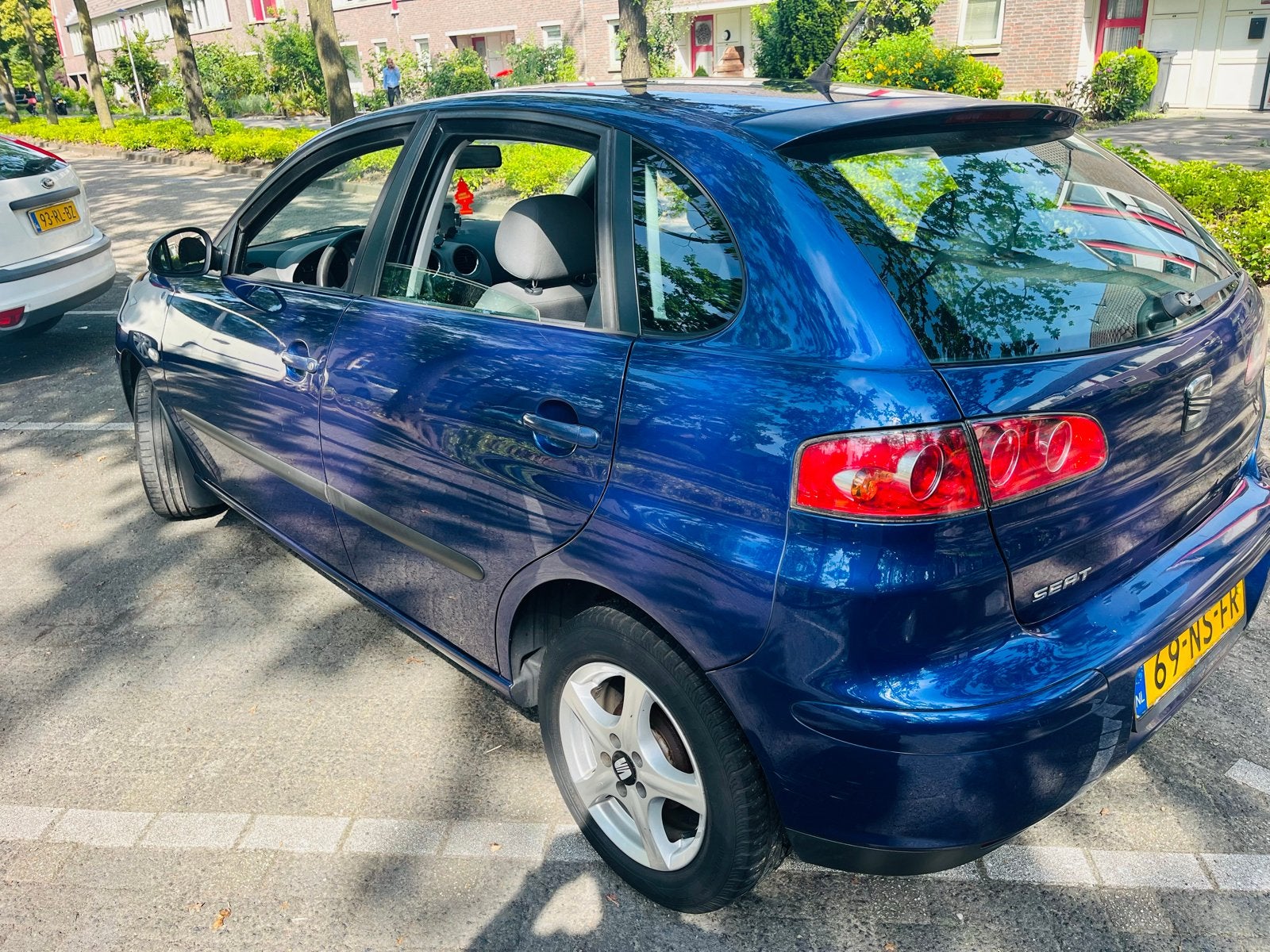 Seat Ibiza 1.4 16V 3 sleutels, Auto's, Voorwielaandrijving, 15 km/l, 4 cilinders, Blauw