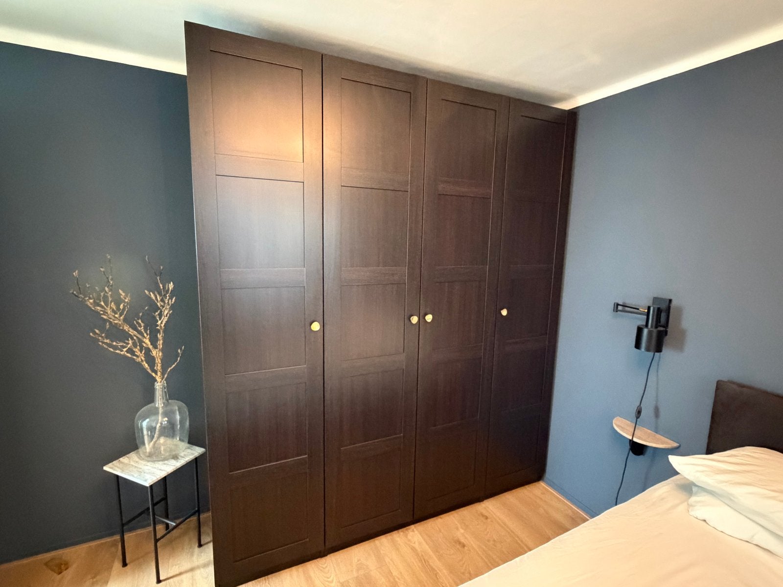 Ruime ikea pax kledingkast, 200 cm of meer, 150 tot 200 cm, Zo goed als nieuw, Overige houtsoorten