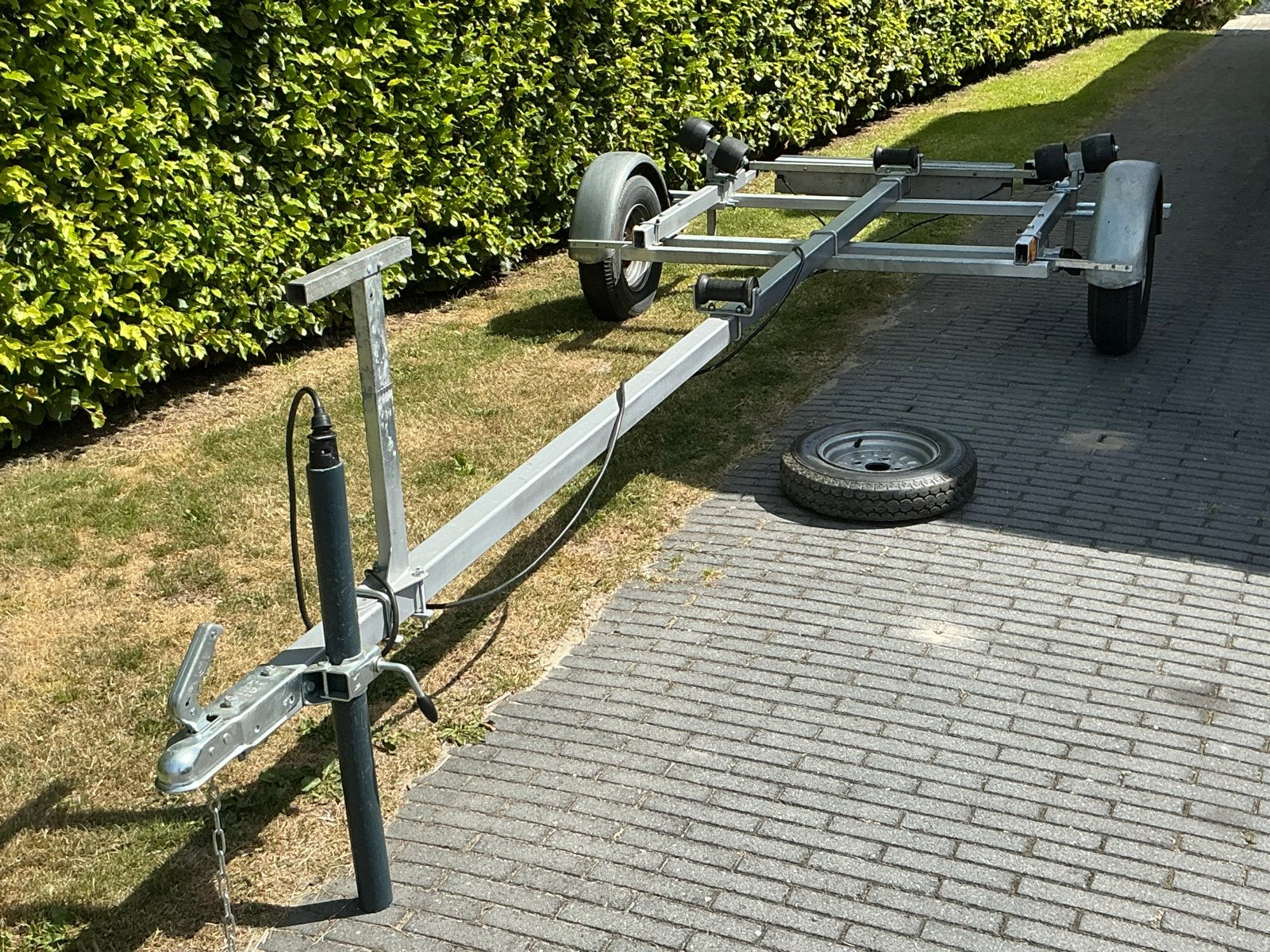 Boot trailer, Watersport en Boten, Ophalen, Gebruikt, Minder dan 6 meter, Overige typen