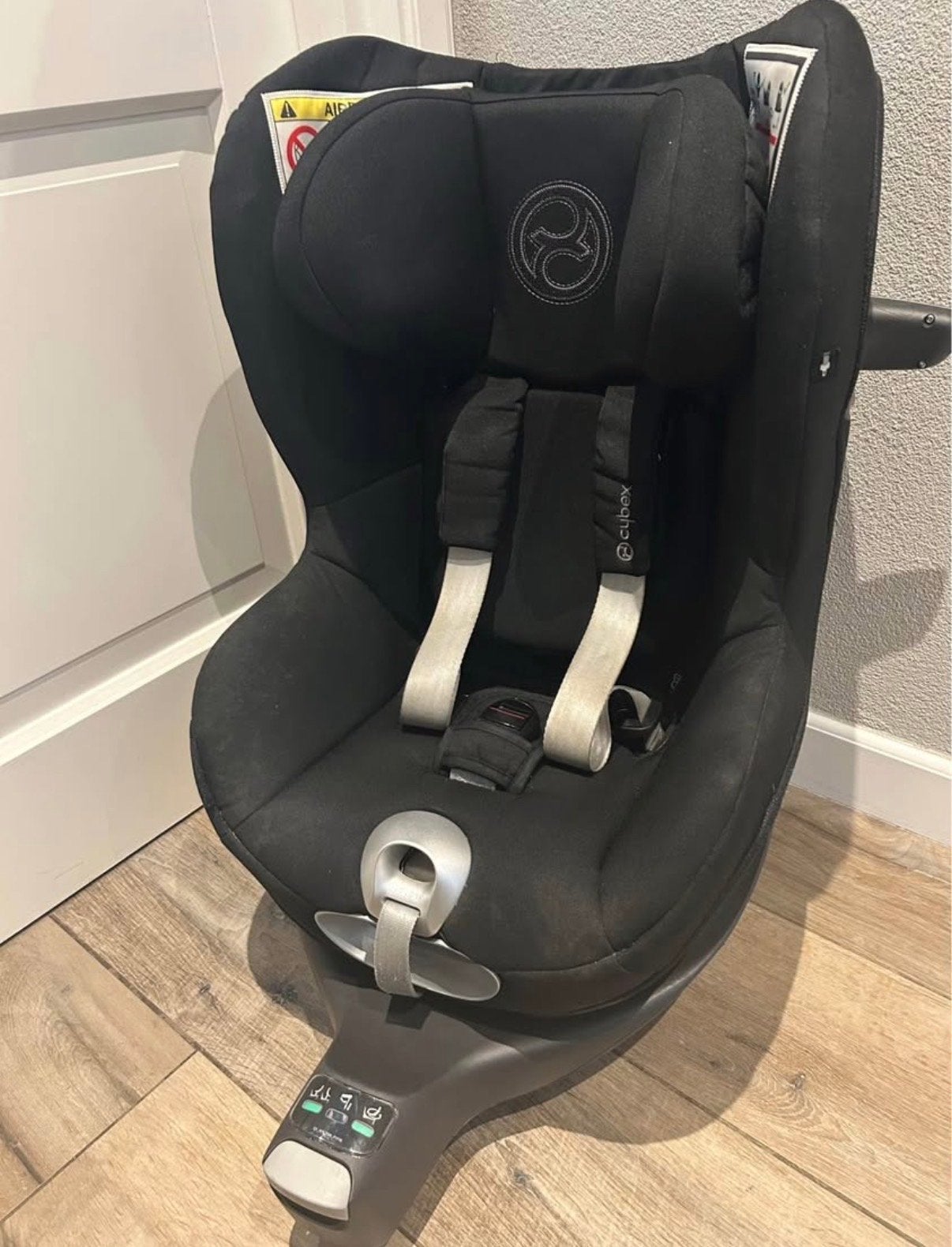 Cybex Sirona Z i-Size autostoel - Zwart, Kinderen en Baby's, Autostoeltjes, Gebruikt, 0 t/m 18 kg, Verstelbare rugleuning, Isofix