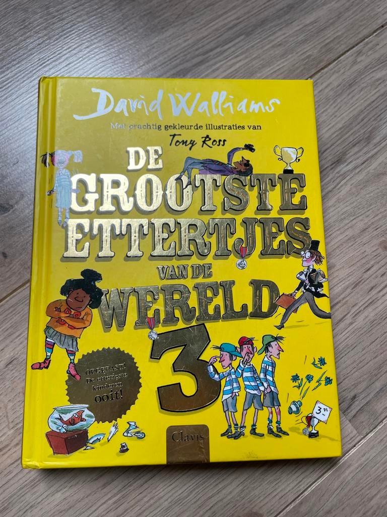 De Grootste Etterjes van de Wereld 3 - David Walliams, Boeken, Ophalen of Verzenden, Zo goed als nieuw, Fictie