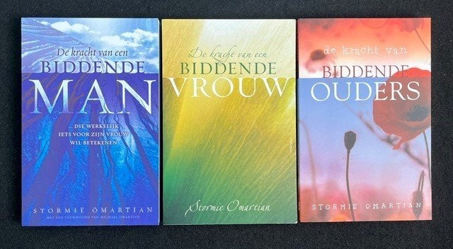 Kracht van een biddende man/vrouw/ouders; Stormie Omartian, Ophalen of Verzenden, Zo goed als nieuw
