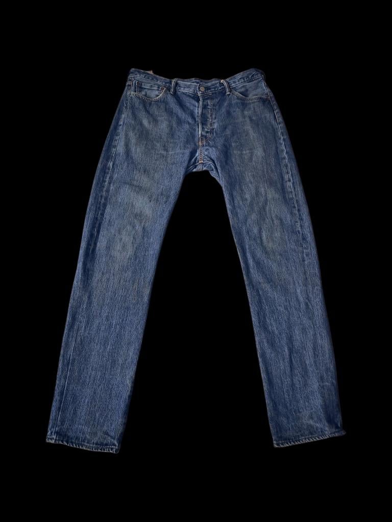 Levi’s 501 Original stonewash W36 L34 / XL / EU 52, W36 - W38 (confectie 52/54), Blauw, Ophalen of Verzenden, Gedragen