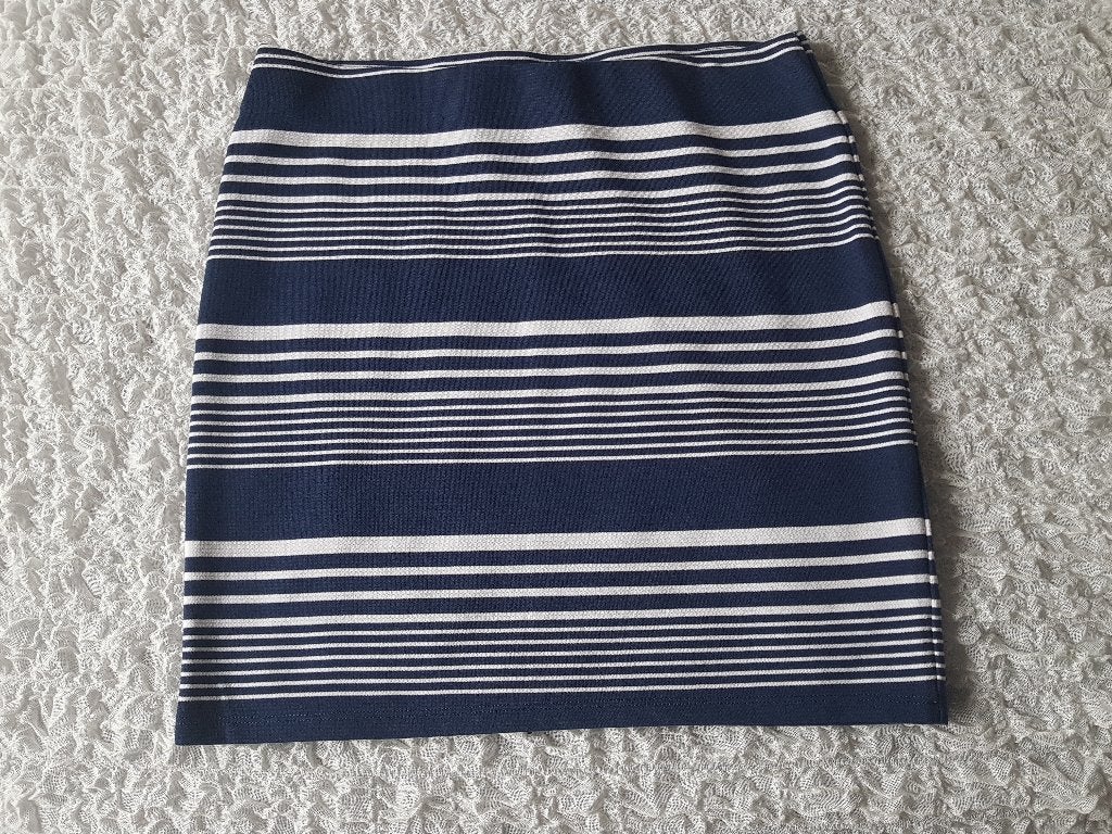 KORTE WINTER ROK MAAT S, Blauw, Ophalen of Verzenden, Zo goed als nieuw, Maat 36 (S)