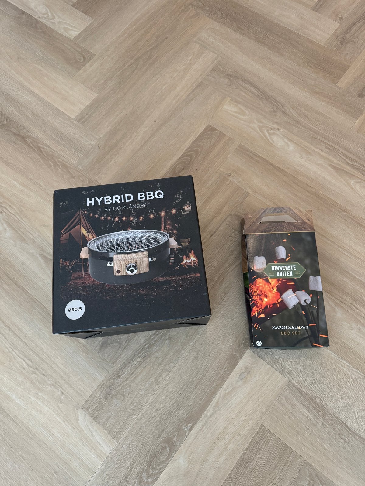 Nieuwe Norländer Hybrid BBQ met Marshmallows BBQ Set, Ophalen of Verzenden, Nieuw