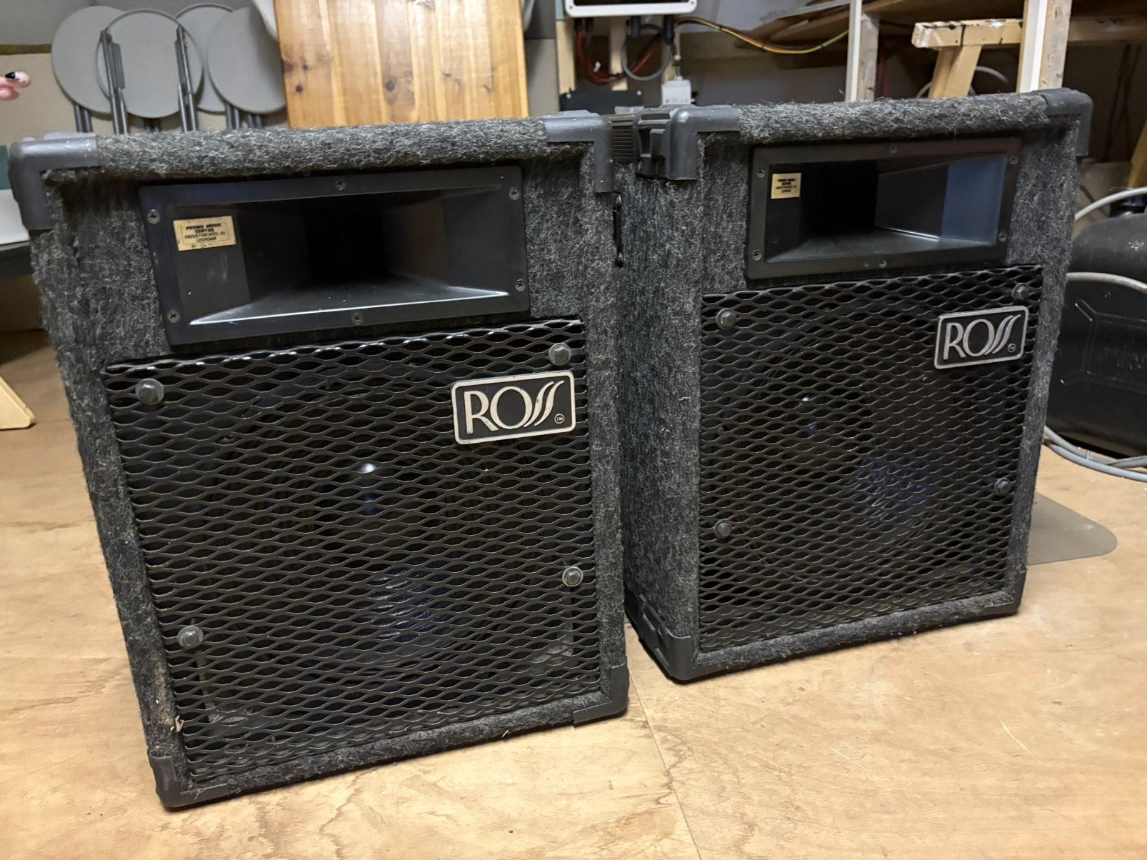 Ross 10” PA speakers, Ophalen, Gebruikt, Minder dan 500 watt, P.A.