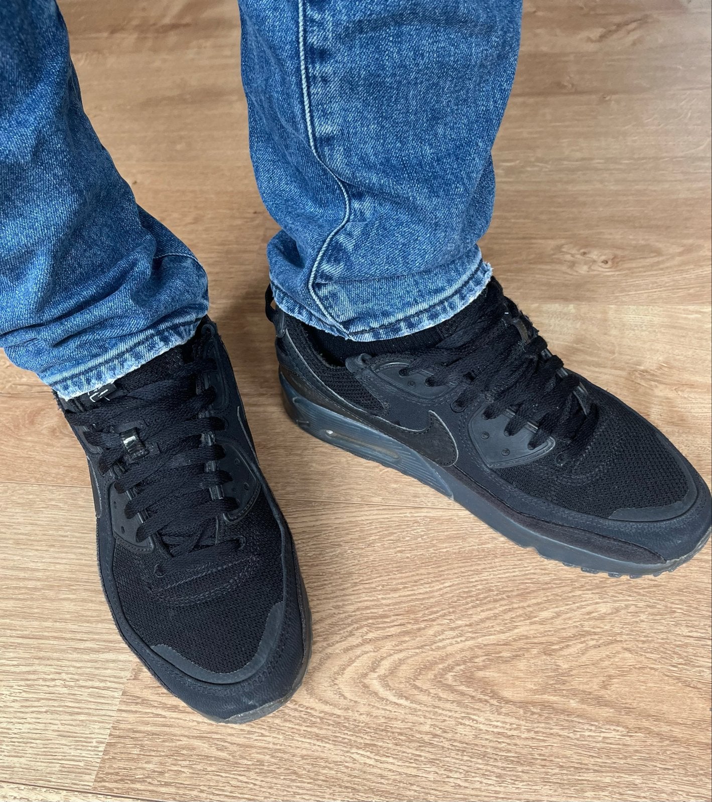 Nike Air Max 90 zwart 44, Zwart, Ophalen of Verzenden, Sneakers of Gympen, Gedragen