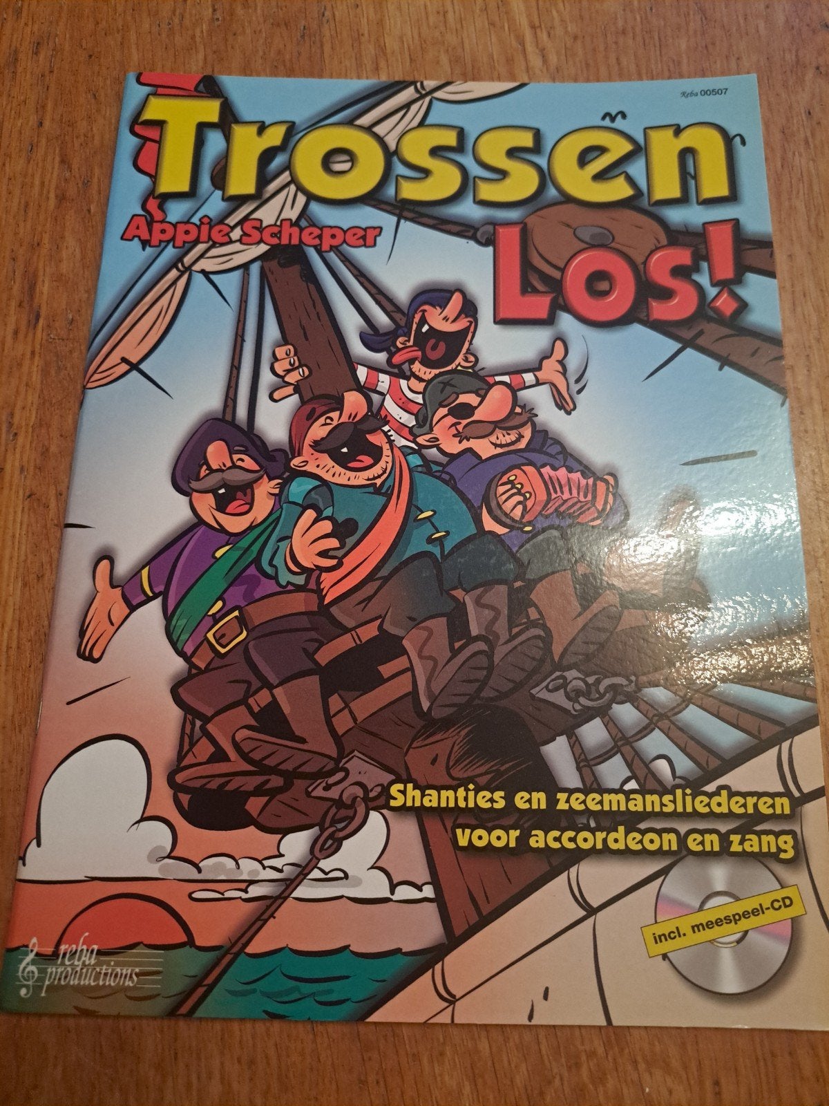 Trossen Los! Shanties en zeemansliederen voor accordeon, Wereldmuziek, Ophalen of Verzenden, Thema, Accordeon