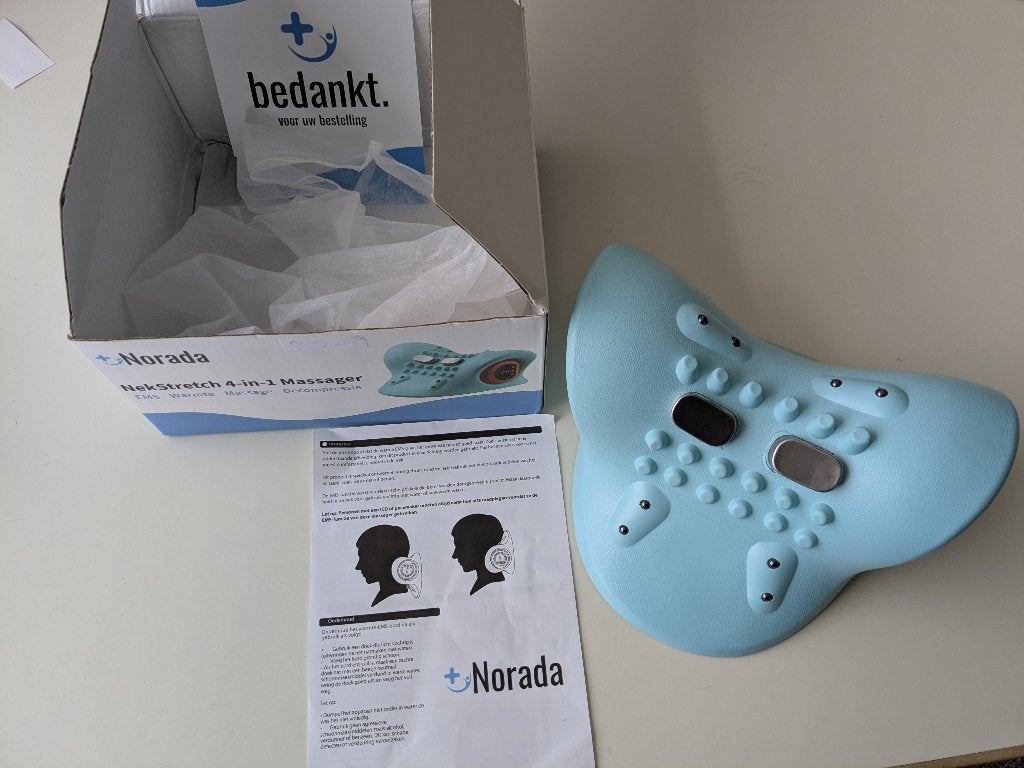 Nekstretch 4-in-1 massager Norada, Sport en Fitness, Massageproducten, Ophalen of Verzenden, Nieuw, Apparaat