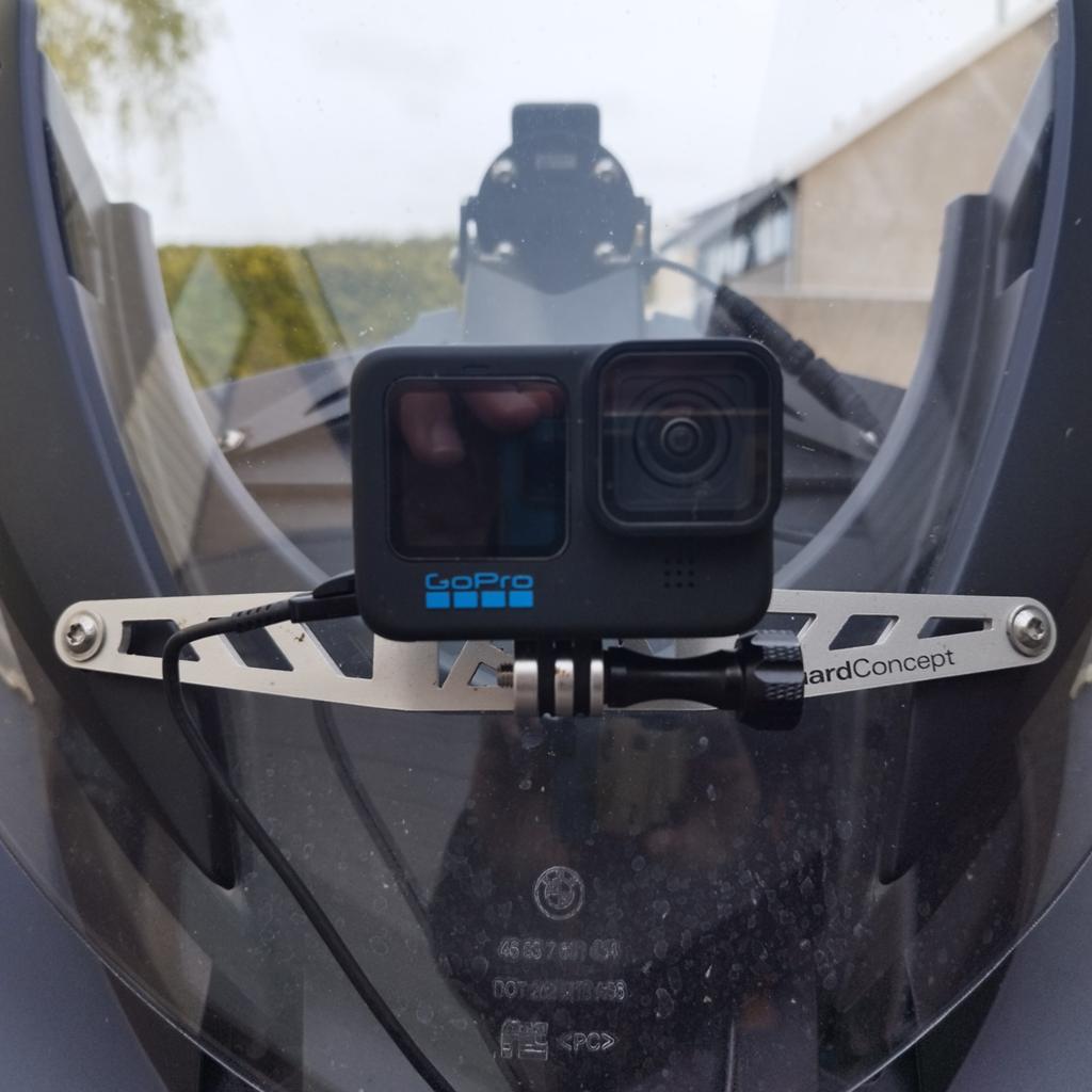 Wunderlich GoPro bevestigingsrail BMW R1200RT 2005-2009, Ophalen of Verzenden, Gebruikt