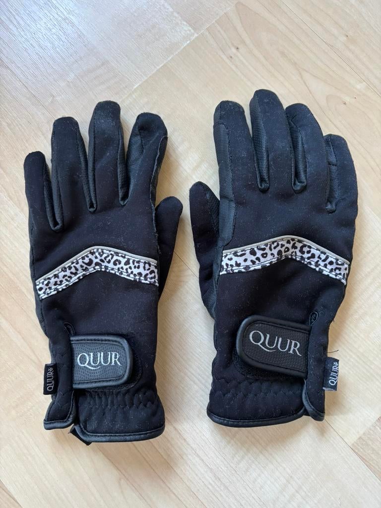 Quur paardrijhandschoenen maat XL, Ophalen of Verzenden, Zo goed als nieuw, Overige soorten
