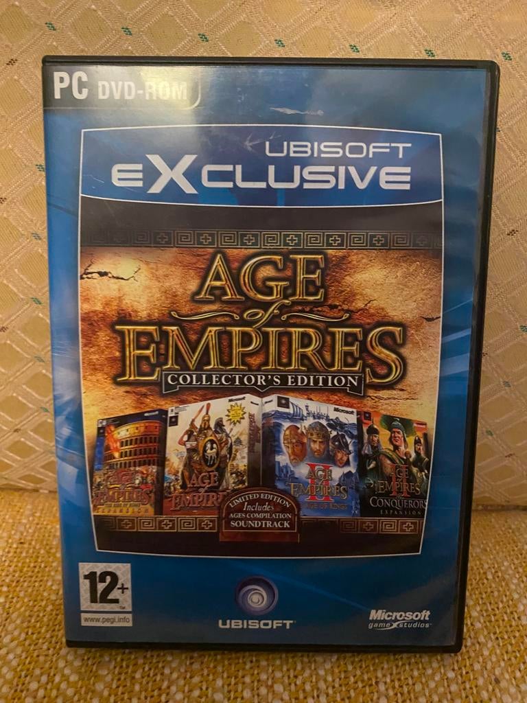 PC Game: Age of Empires - Collector’s Edition (Ubisoft), 1 speler, Ophalen of Verzenden, Zo goed als nieuw, Strategie en Constructie
