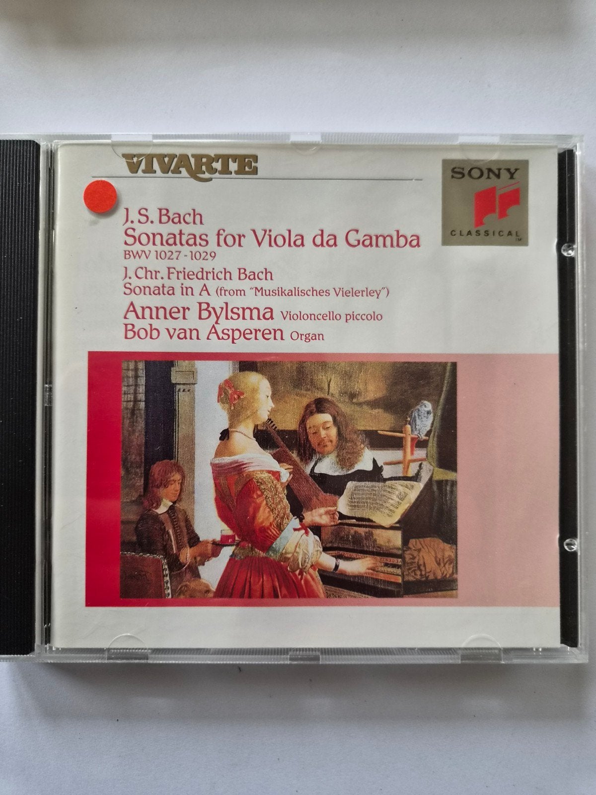 J.S. Bach - Sonatas for Viola da Gamba - CD Klassiek, Kamermuziek, Ophalen of Verzenden, Zo goed als nieuw, Inclusief doosje