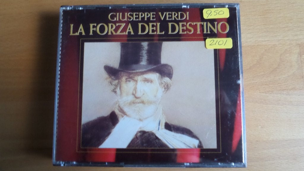 Giuseppe Verdi La Forza Del Destino in een 3 cd box 2101, Ophalen of Verzenden, Classicisme, Zo goed als nieuw, Kamermuziek