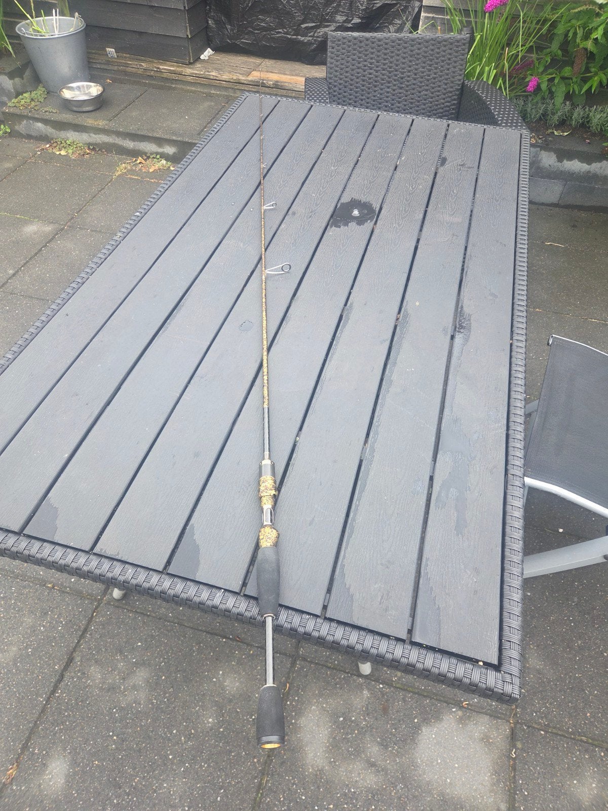 Westin W8 Vertical Jigging Hengel 14-28 gr molen versie, Ophalen, Zo goed als nieuw, Werphengel