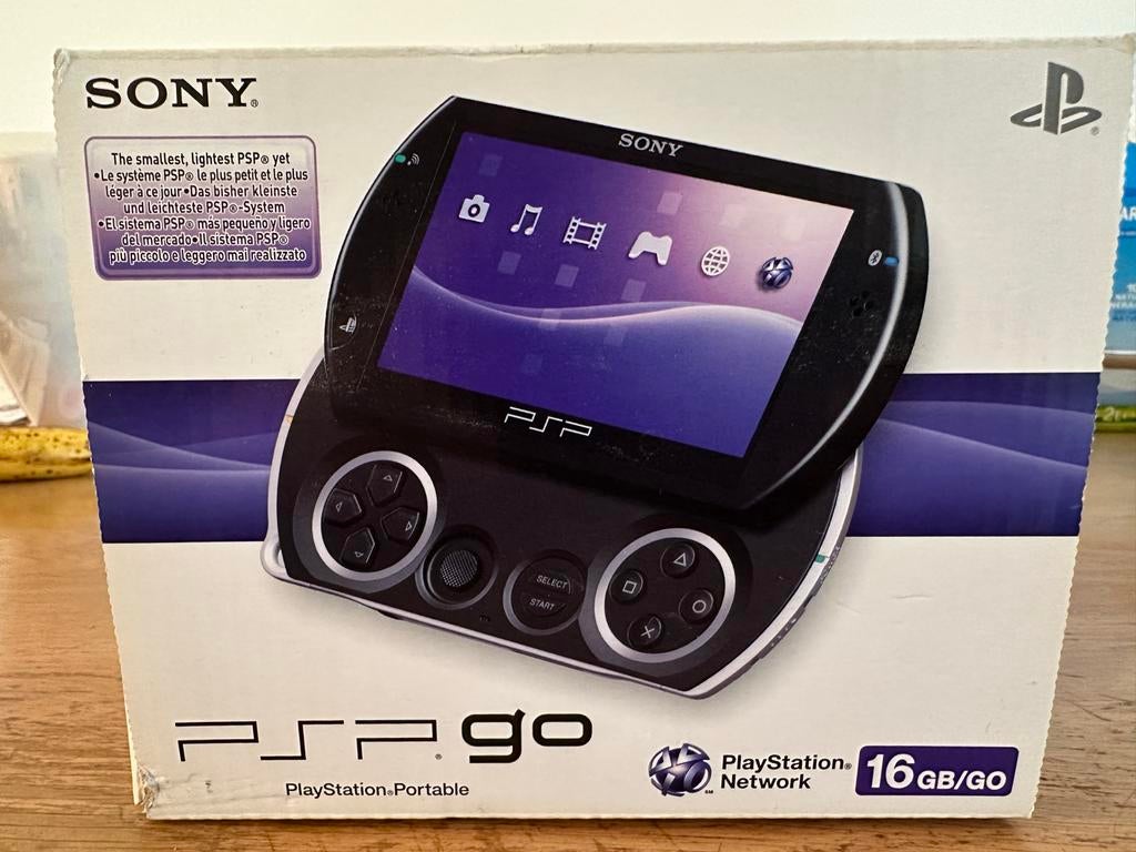 Sony PSP Go 16GB Zwart, Spelcomputers en Games, Ophalen, Zo goed als nieuw, Zwart, PSP Go