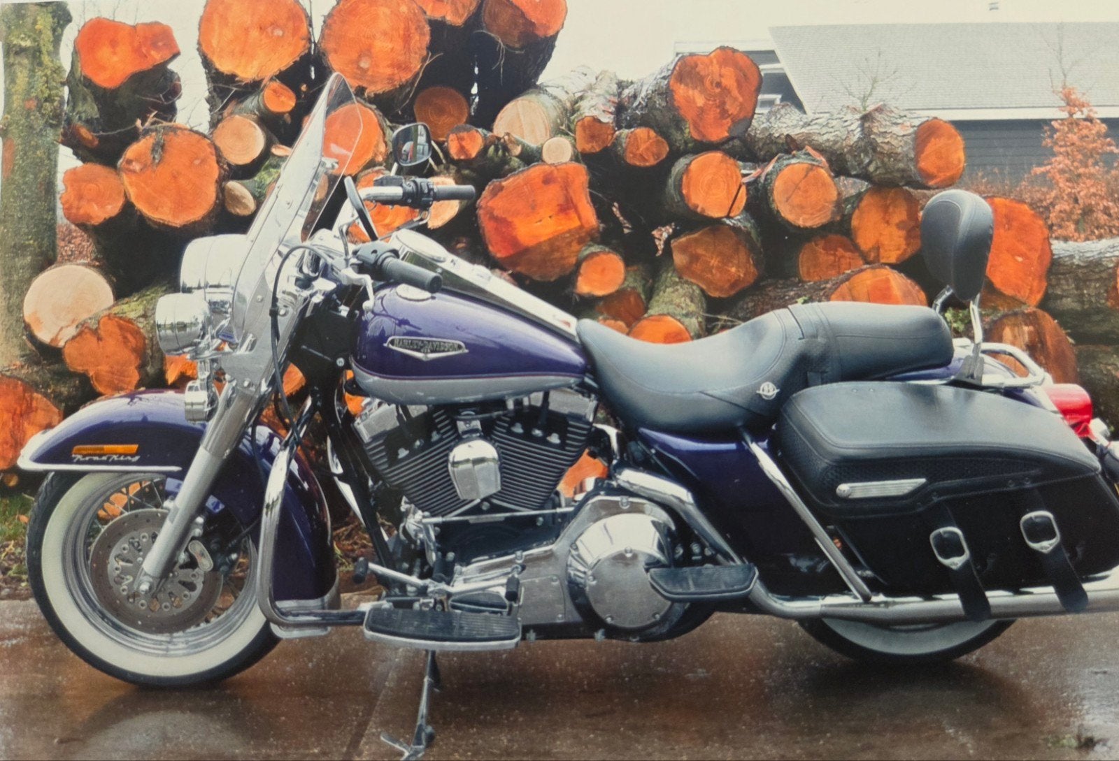 Harley-Davidson Road King Classic - Prachtige Chopper, Cardan-aandrijving, 2 cilinders, Gebruikt, Particulier