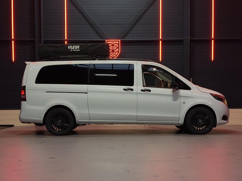 Mercedes Vito Tourer 114 BlueTEC Pro XL |CRUISE|EXTRA OPTIES, Automaat, Gebruikt, 2000 kg, Wit