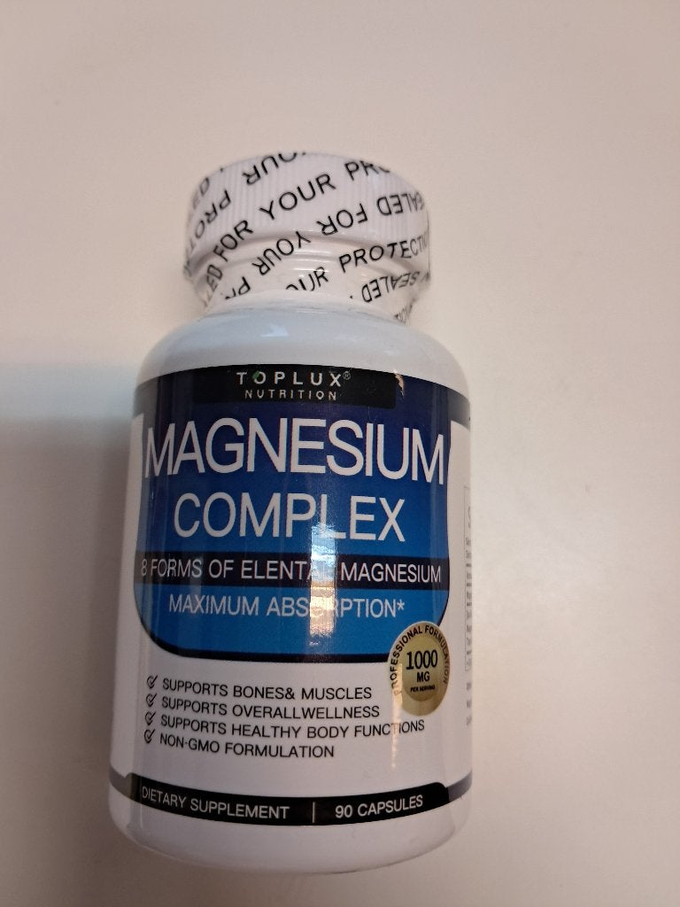 Toplux Magnesium Complex 1000 mg 8 Vormen van Magnesium