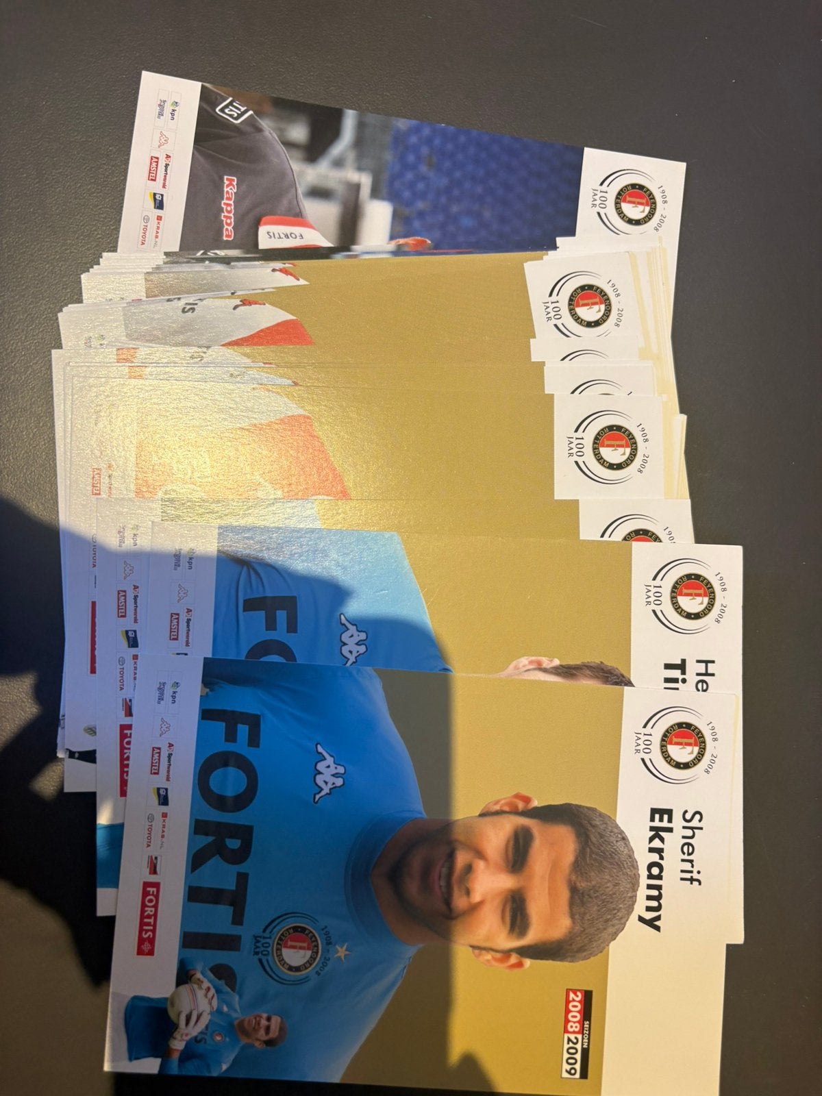 Feyenoord spelerskaarten 2008/2009, Tickets en Kaartjes, Twee personen
