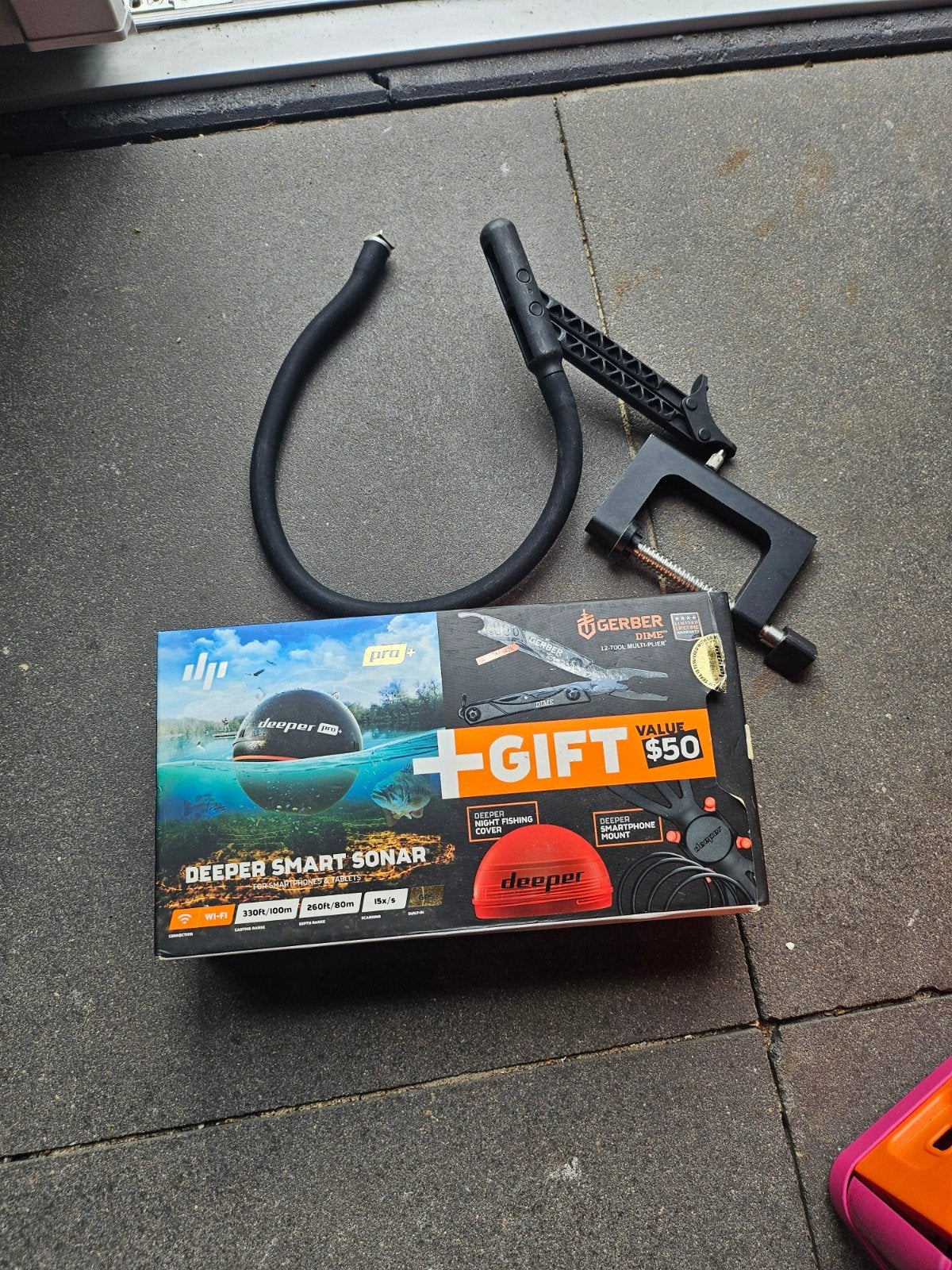 Deeper Smart Sonar PRO+ met accessoires, Ophalen of Verzenden