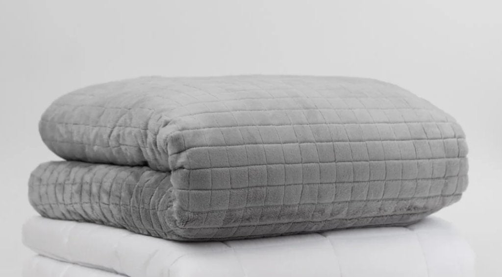 Nieuw Balance Gravity verzwaringdeken 12kg weighted blanket, Eenpersoons, Ophalen of Verzenden, Grijs, Deken of Dekbed