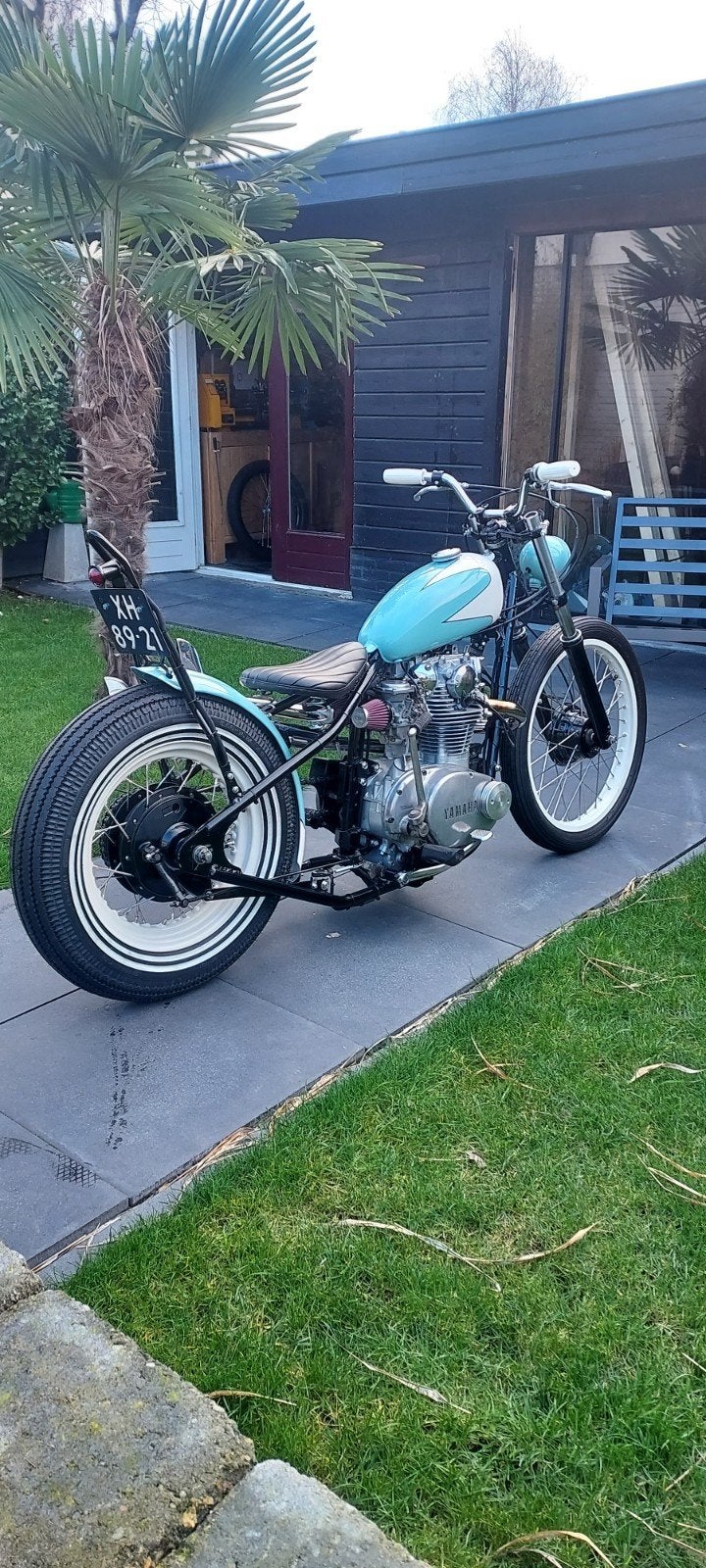 Chopper bobber spaakwielen velgen set 21 inch / 16 inch, Ophalen of Verzenden, Nieuw