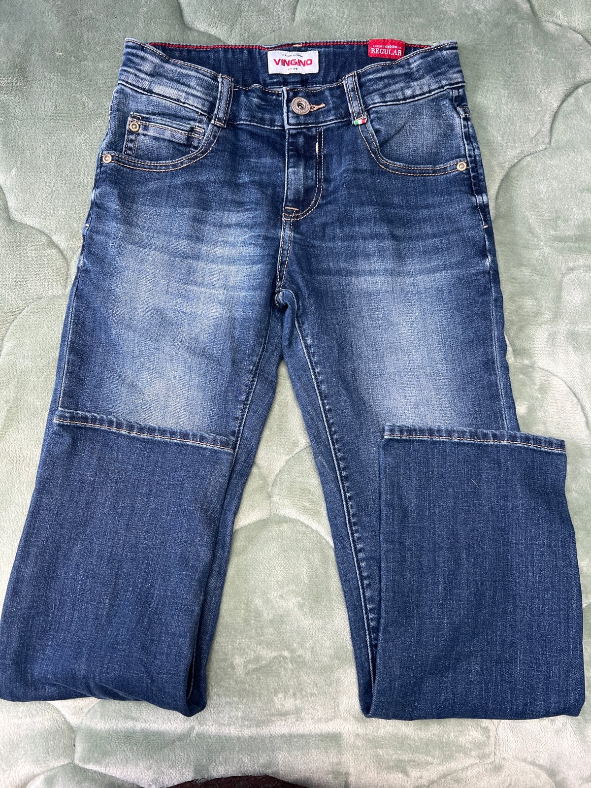 Vingino jongens jeans - Zo goed als nieuw, Kinderen en Baby's, Ophalen of Verzenden, Zo goed als nieuw, Jongen, Broek