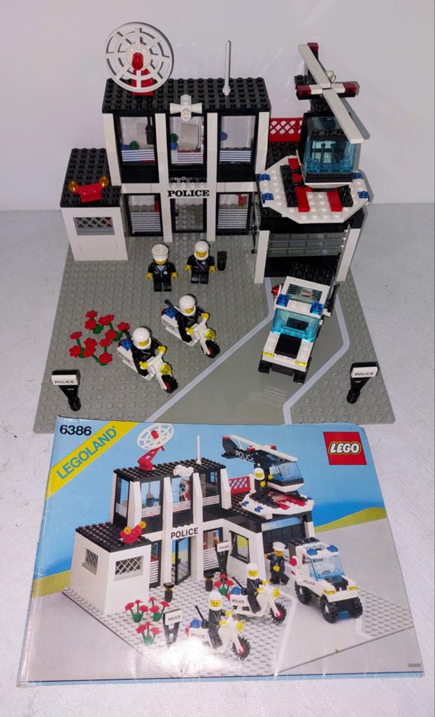Legoland Politie bureau 6386, Kinderen en Baby's, Speelgoed | Duplo en Lego, Compleet, Gebruikt, Overige thema's, Lego