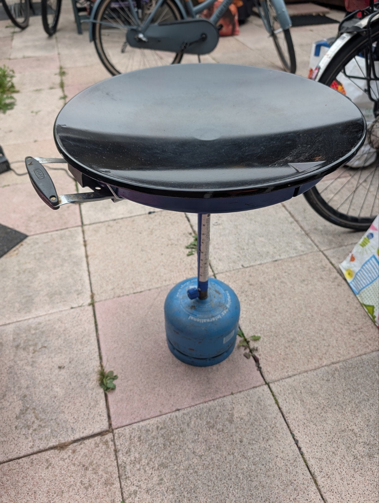 Cadac Skottelbraai voor Campingaz 904/907 fles, Ophalen, Zo goed als nieuw, Cadac skottel