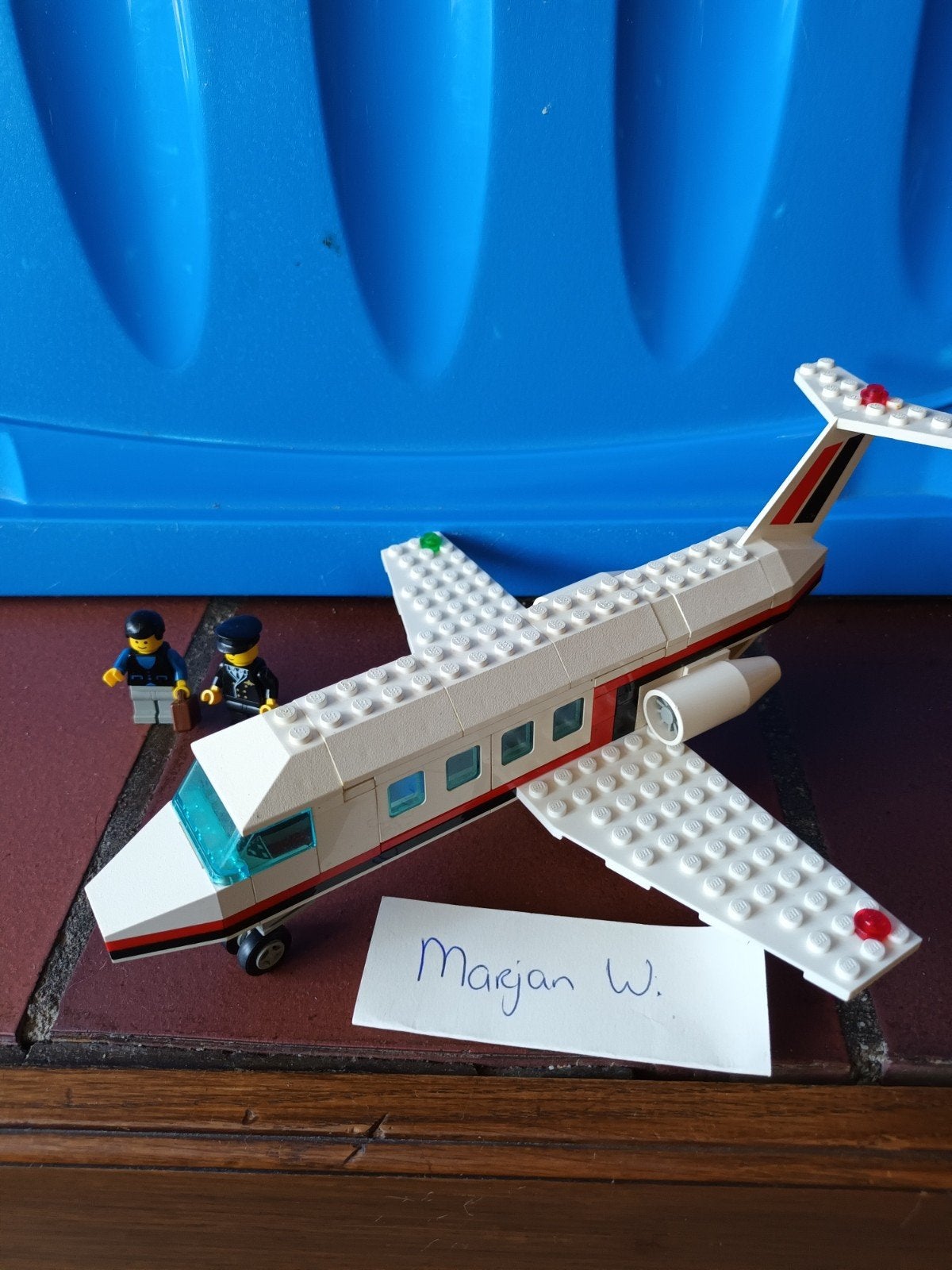Lego Legoland Jet airliner (6368), Gebruikt, Lego, Compleet, Ophalen of Verzenden