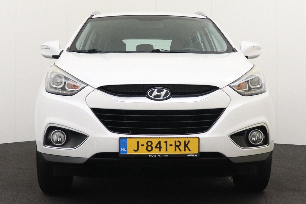 Hyundai ix35 1.6 GDI 135 PK i-Vision ParkAssist Stoelverwarm, Voorwielaandrijving, Euro 5, 4 cilinders, Wit