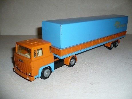 Tekno Scania 141 Longtrailer, Ophalen of Verzenden, Nieuw, Bus of Vrachtwagen, Tekno