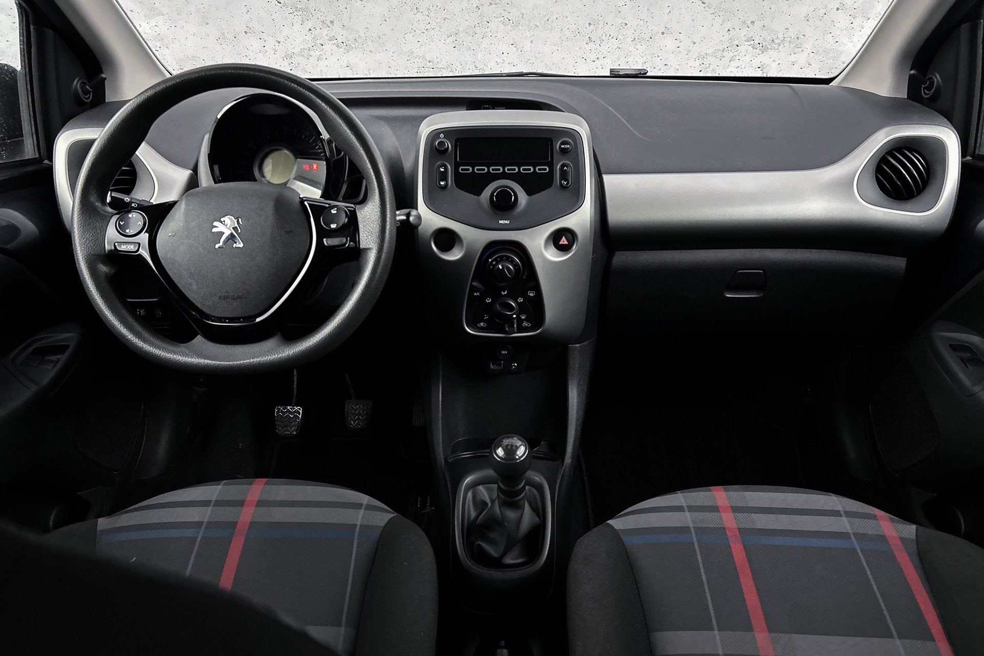 Peugeot 108 1.0 e-VTi Active | Airco | 5-deurs | Elektrische, Auto's, Voorwielaandrijving, Euro 5, Stof, Gebruikt