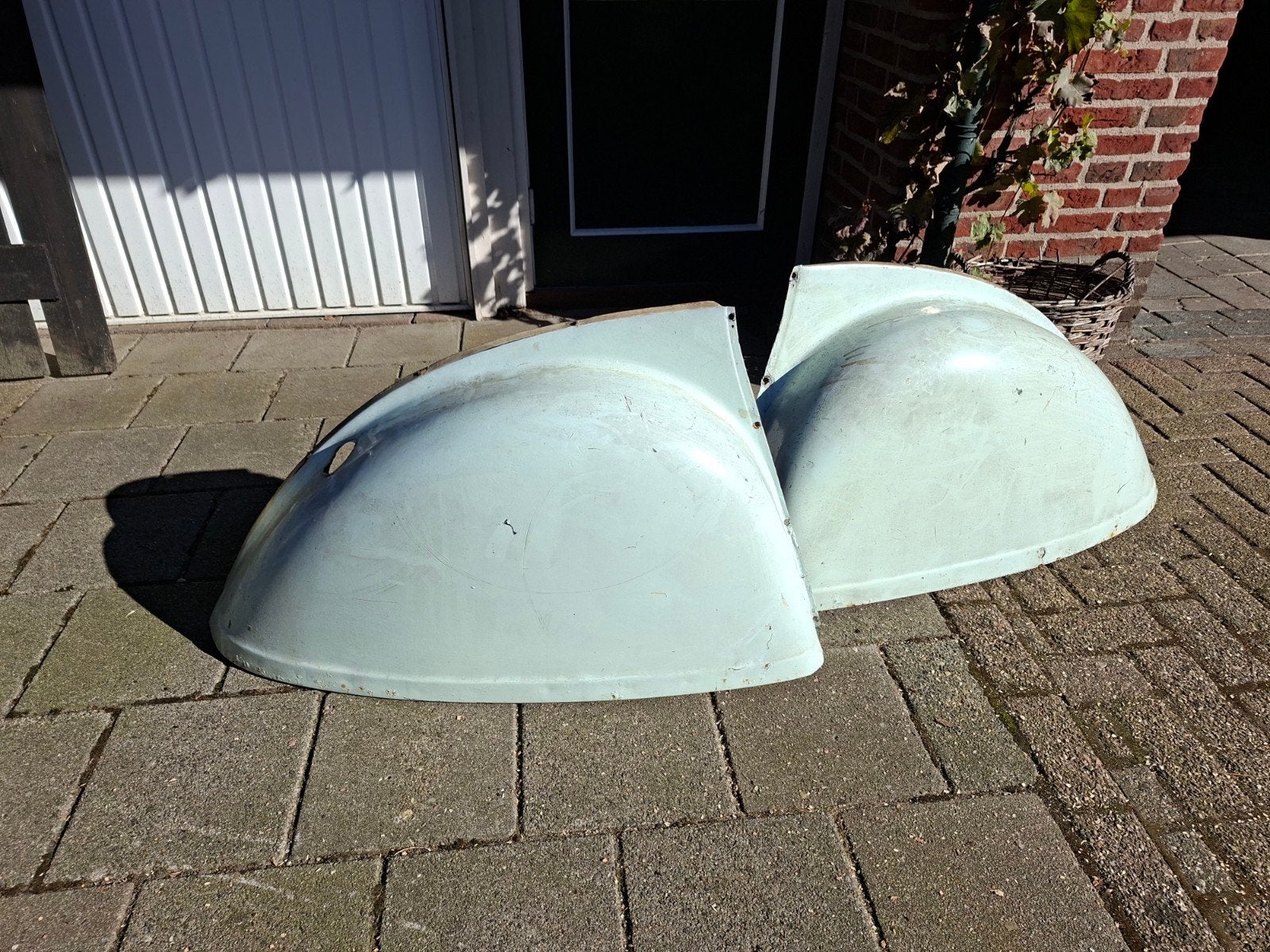 verbrede achter spatborden citroen 2cv eend, Auto-onderdelen, Ophalen, Gebruikt, Citroën, Spatbord