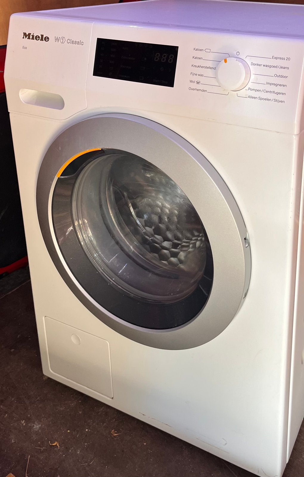Miele W1 Classic Eco Wasmachine - Goede staat!, Witgoed en Apparatuur, Ophalen, Zo goed als nieuw, 85 tot 90 cm, 1200 tot 1600 toeren