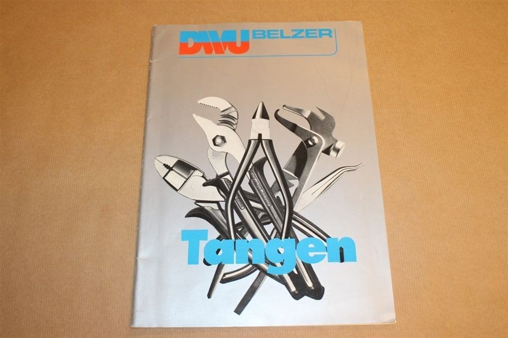 Oude catalogus DWU Belzer Tangen - 1976 !! met prijsvraag, Ophalen of Verzenden, Gelezen
