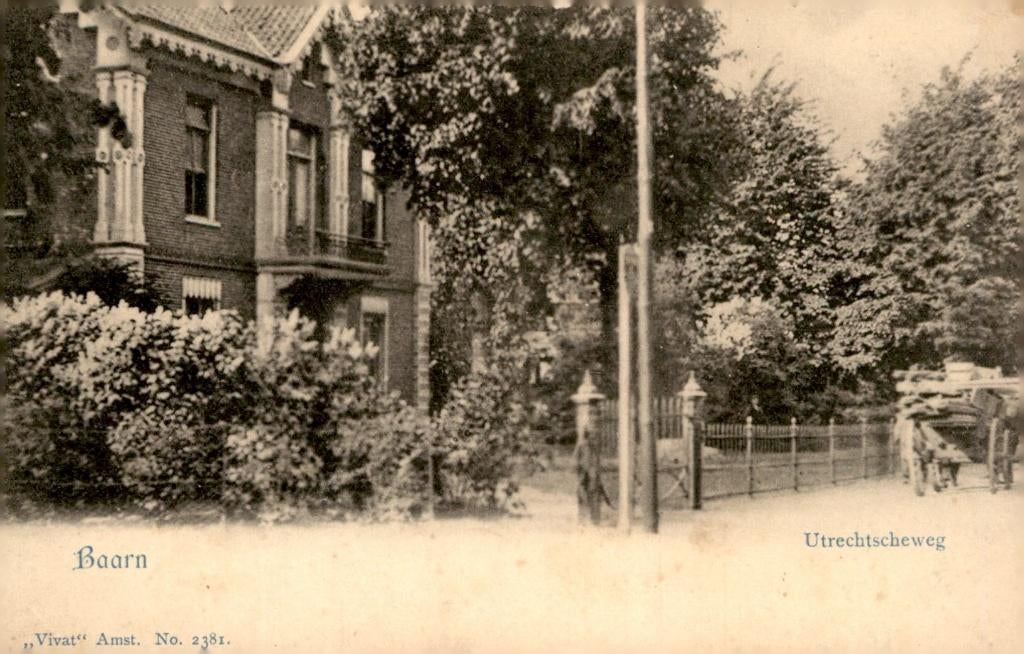 Baarn Utrechtscheweg # 559, Verzenden, Voor 1920, Ongelopen, Noord-Holland
