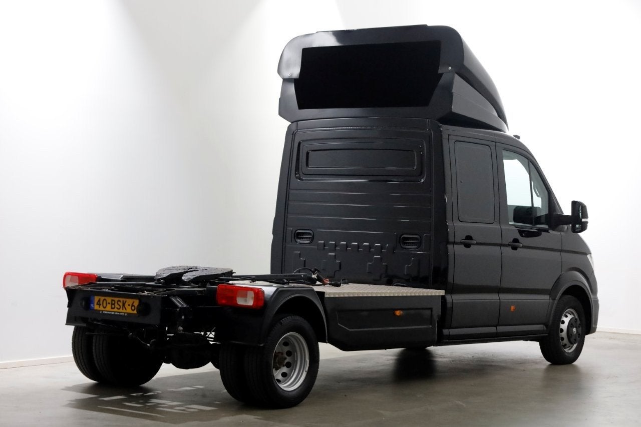 Volkswagen Crafter 50 2.0 TDI 177pk BE/C1E-Trekker D.C. Trek, Auto's, Overige merken, Euro 6, Zwart, Origineel Nederlands